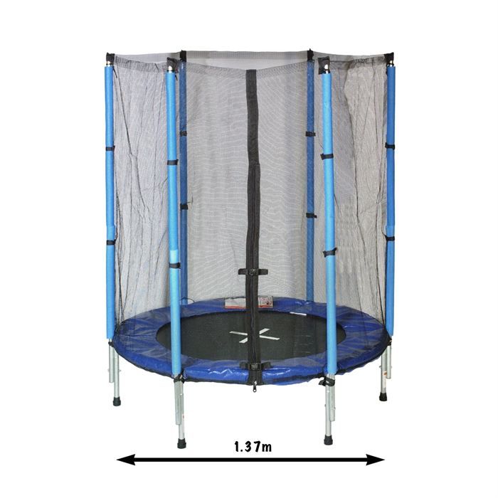 137 cms + Filet protection   Achat / Vente TRAMPOLINE Trampoline 137