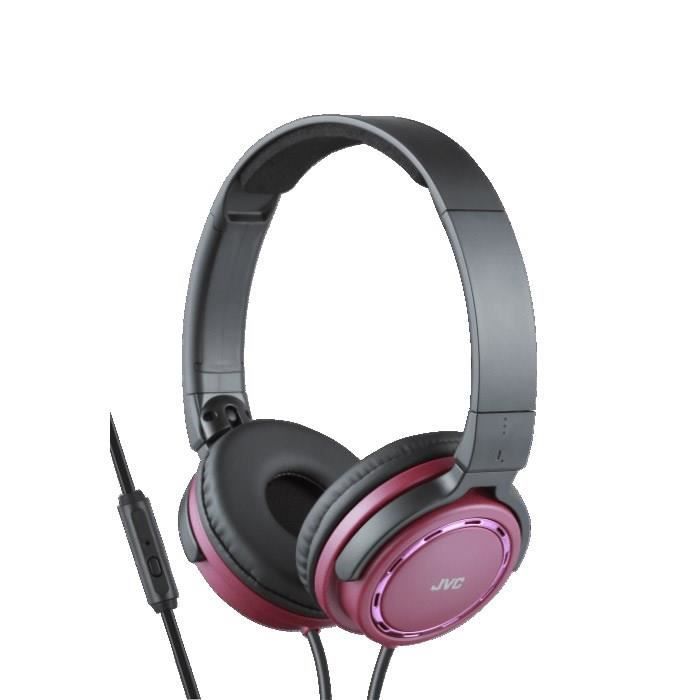 Jvc Ha Sr525 Casque Audio Rouge Kit Mains Libres Iphone Ipod