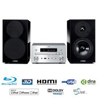CHAINE HI-FI YAMAHA MCR-755SB Micro-chaîne Blu-ray 3D CHAINE HI-FI YAMAHA MCR-755SB Micro-chaîne Blu-ray 3D