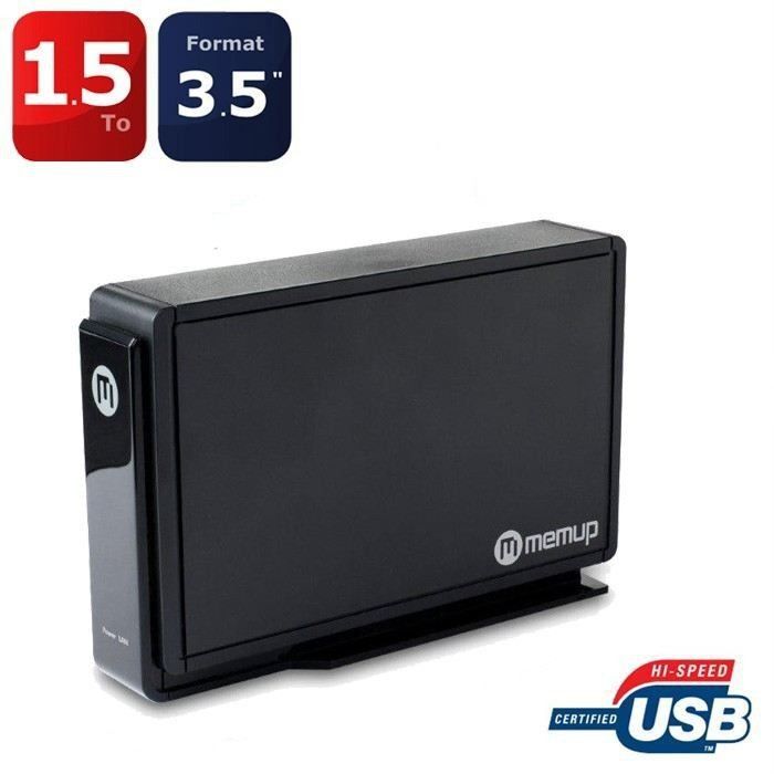 MEMUP KWEST‐LAN‐1.5TB   Achat / Vente DISQUE DUR EXTERNE MEMUP