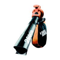 ASPIRATEUR - SOUFFLEUR BLACK & DECKER 3 en 1: Aspirateur Broyeur Souffleu ASPIRATEUR - SOUFFLEUR BLACK & DECKER 3 en 1: Aspirateur Broyeur Souffleu