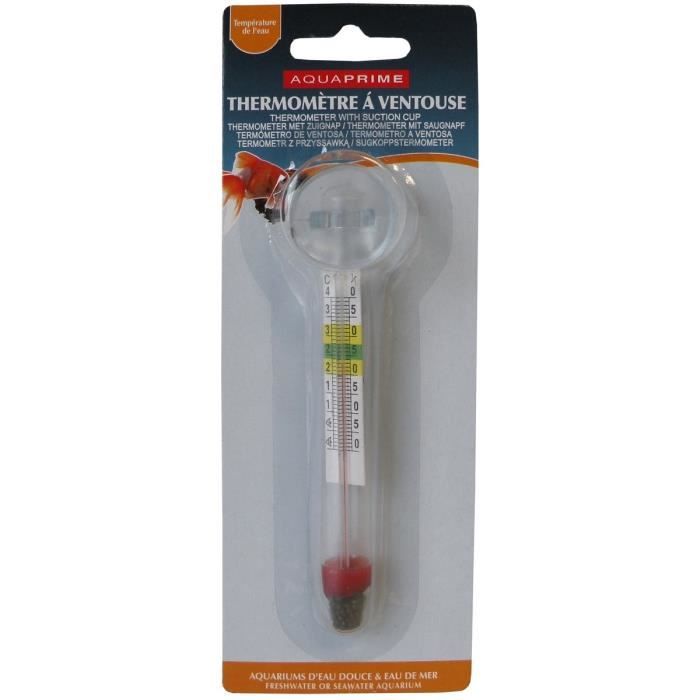 AQUAPRIME Thermomètre flottant - Pour aquarium