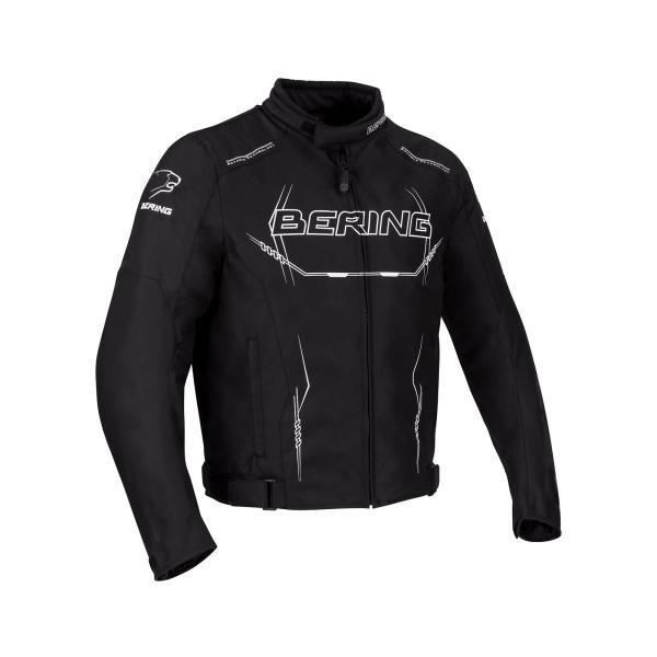 BERING Blouson moto Forcio - Noir et blanc