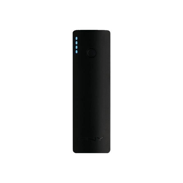 PNY Batterie Externe 2600 mAh Rechargeable pour Smartphone Noir