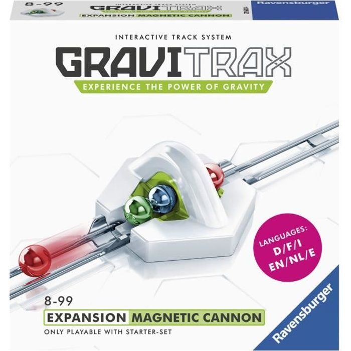 GRAVITRAX Canon Magnétique - Bloc Action pour Circuit à Billes GraviTrax Ravensburger