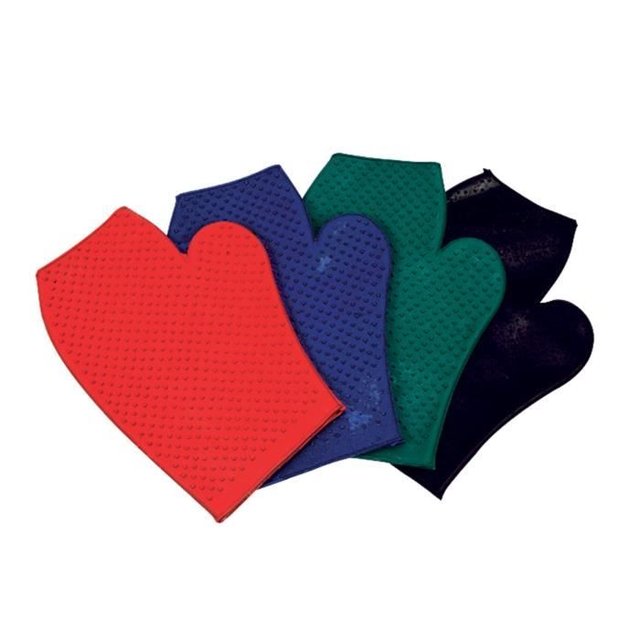 Gant pour cheval - Caoutchouc - Adulte - Rouge