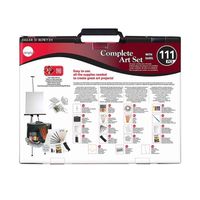 KIT PEINTURE Coffret d'artiste Simply - Daler Rowney - 111 pièc KIT PEINTURE Coffret d'artiste Simply - Daler Rowney - 111 pièc