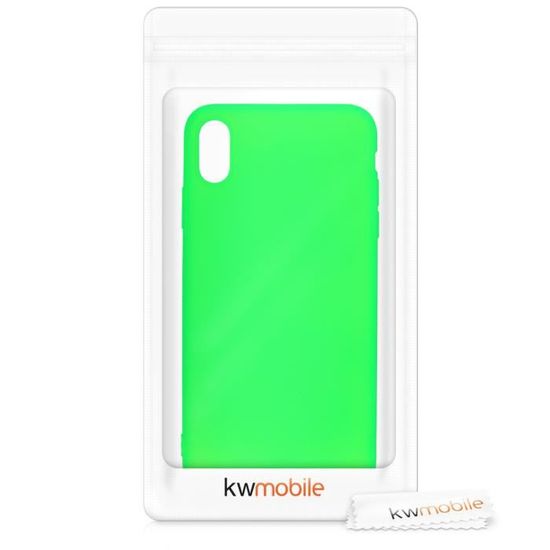 coque iphone xs silicone kwmobile