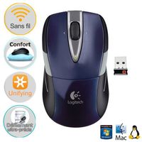 SOURIS Logitech souris sans fil optique - M525 Bleu SOURIS Logitech souris sans fil optique - M525 Bleu