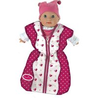 ACCESSOIRE POUPON PRINCESS CORALIE - Gigoteuse en tissu pour poupée ACCESSOIRE POUPON PRINCESS CORALIE - Gigoteuse en tissu pour poupée