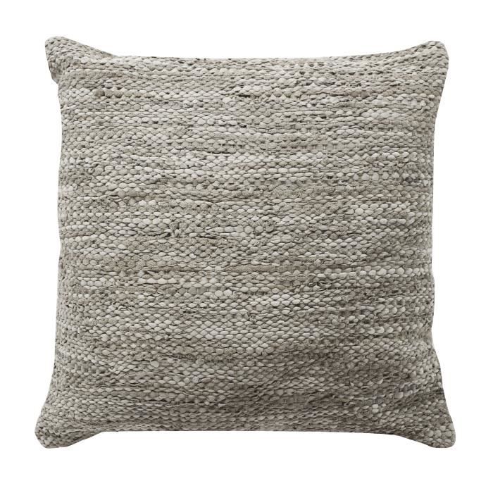 Coussin Skin - 45 x 45 cm - Beige taupe