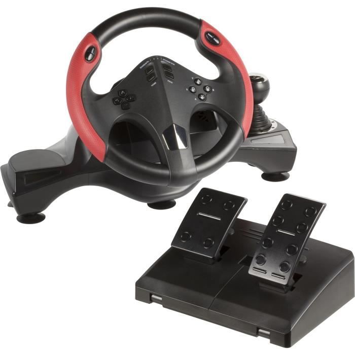 Volant + Pedalier Konix Drakkar Styri pour PC