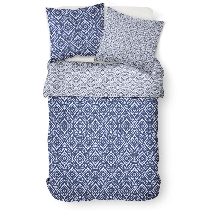 TODAY Parure de couette 100% Coton Cyclades Naxos - 220 x 240 cm