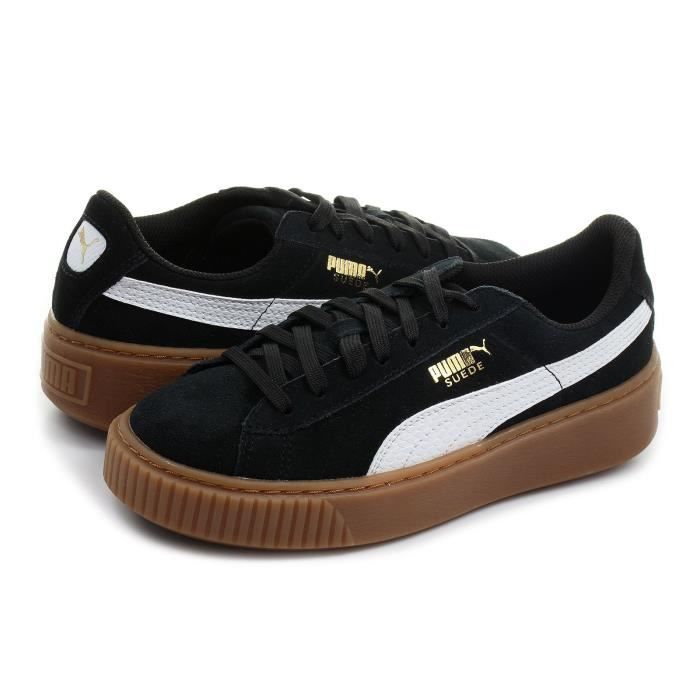 PUMA Baskets Suede Platform SNK Chaussures Junior