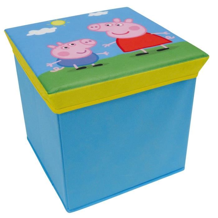 PEPPA PIG Tabouret avec Rangement