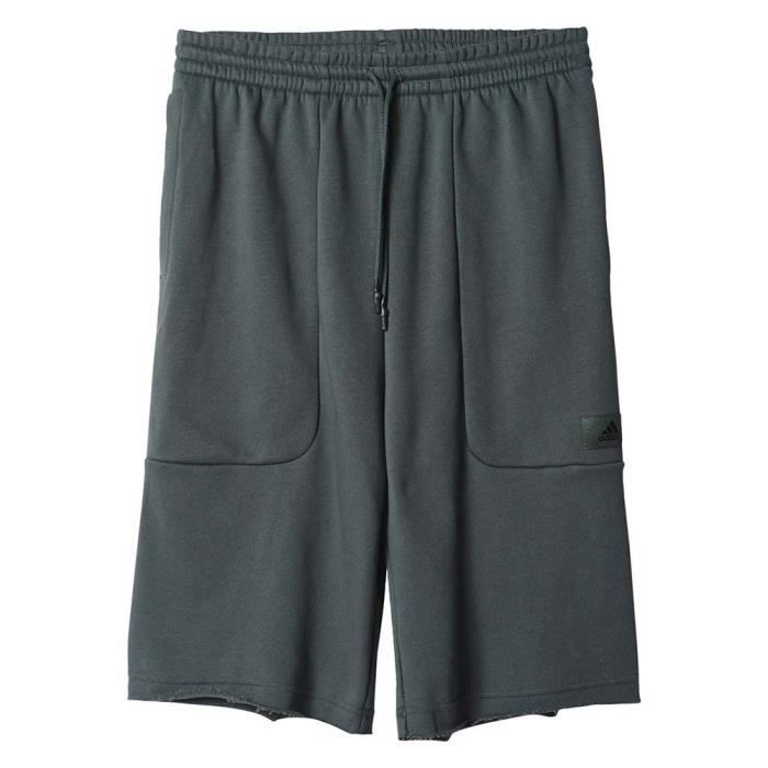 ADIDAS Short HVY TRRY - Homme - Kaki