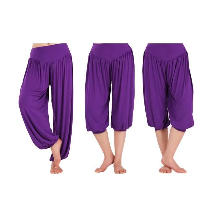 PANTALON Pantalon yoga type Sarouel 4 couleurs