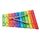 Xylophone jouet 12 tons bois coloré