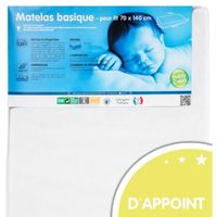 MATELAS BÉBÉ BABYCALIN Matelas Bébé Prixcalin 70x140x10 cm Écru MATELAS BÉBÉ BABYCALIN Matelas Bébé Prixcalin 70x140x10 cm Écru