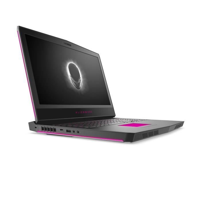 DELL PC Portable Alienware 17 R5 FHD 60Hz IPS G-sync Silver - 16Go - Core i7-8750H - 128Go SSD/1 To HDD - nVidia GTX1060 6GB