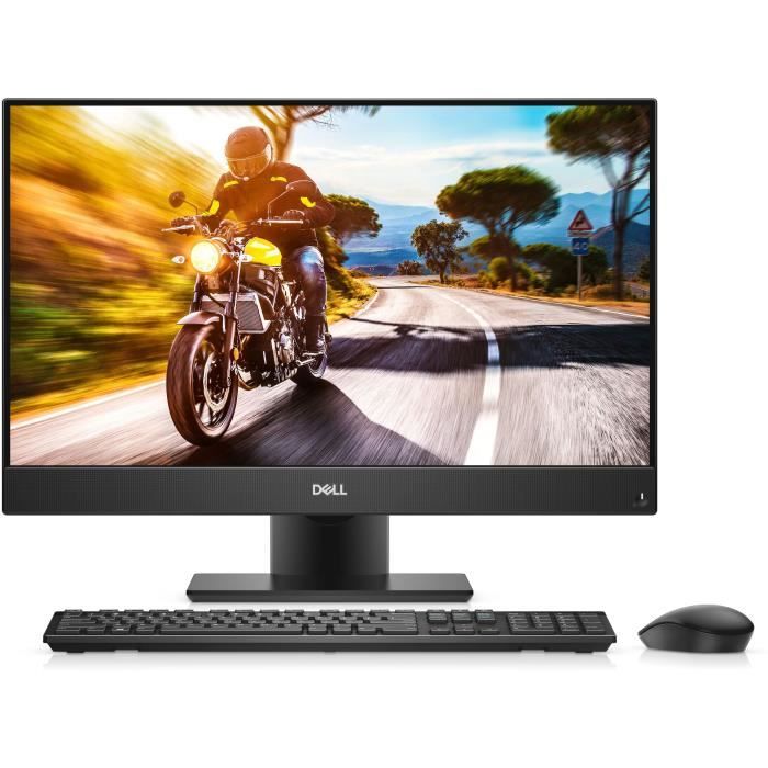 DELL PC de Bureau Inspiron AIO 5477 - 8Go 2667MHz - Core i5-8400T - GTX1050 4Go - 128Go M.2 PCIe SSD + 1 To HDD 7.200rpm SATA