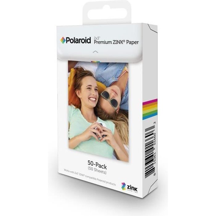 POLAROID Z2X350 Cartouche de Papier film Zink - Pack de 50 films