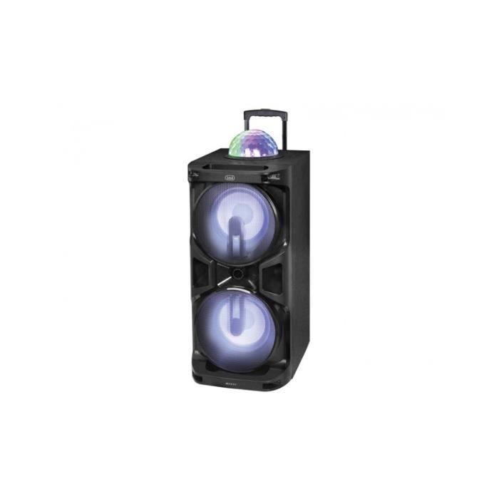 TREVI XF 1700 KB TROLLER Enceinte Karaoké Bluetooth - 120W - Noir