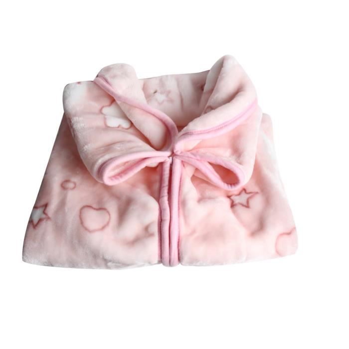 Couverture polaire rose 80x90 cm nounours Rose - Achat ...