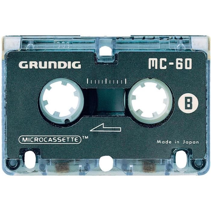 Microcassette MC 60 dictaphone avis et prix pas cher