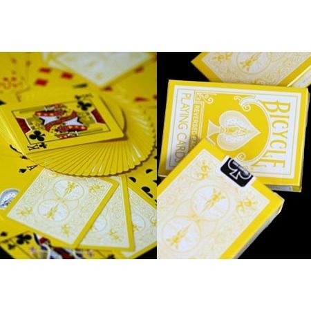 Bicycle Yellow Back Playing Cards - Poker Size 63x88mm, Includes 2 Special Gift Cards - View #14