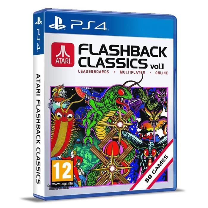 Atari Flashback Classics Vol 1 jeux PS4