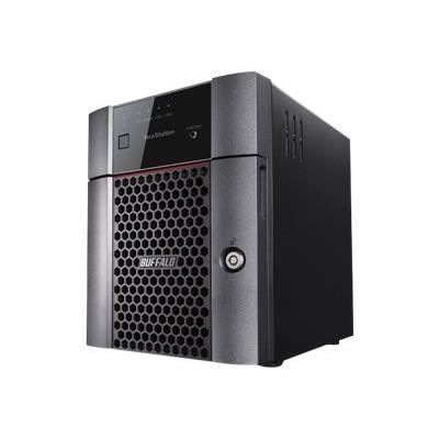 BUFFALO Serveur NAS TeraStation 3410DN - 4 Baies - 12 To - SATA 6Gb/s - HDD 3 To x 4 - RAID 0, 1, 5, 6, 10, JBOD - RAM 1 Go
