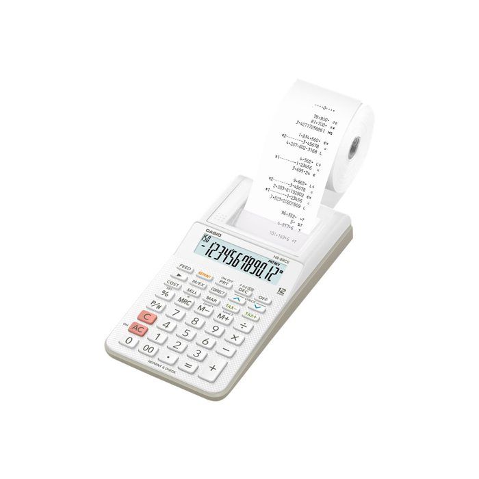 CASIO Calculatrice imprimante HR8 RCE Noire (Boîte) noire