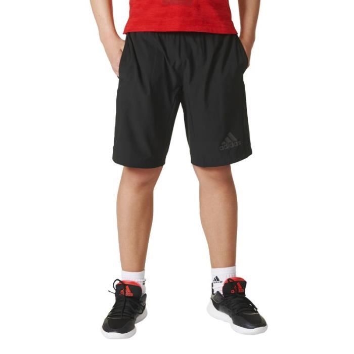 ADIDAS Short YB T SWAT WV SH - Garçon - Noir