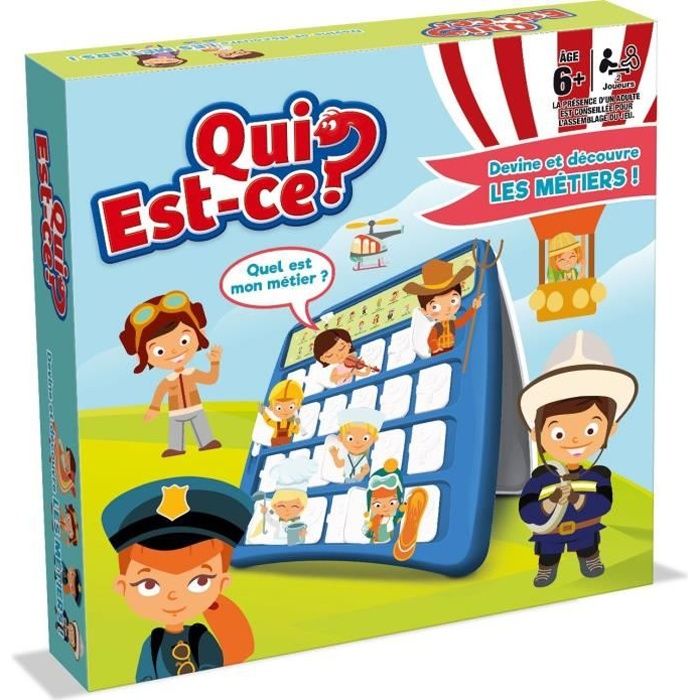 QUI EST-CE ? - Métiers - Jeu de déduction - Version française