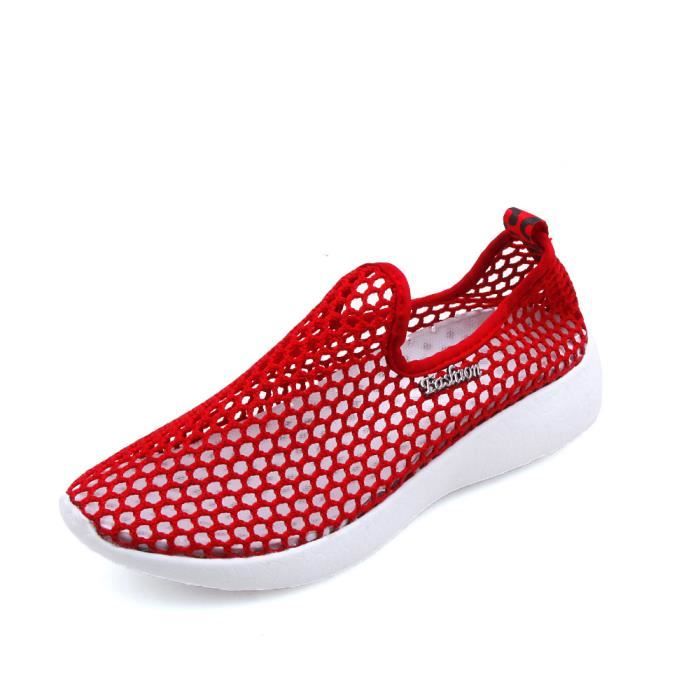 Sandales De Durable À Couleur rose L'usure Plus blanc Cool rouge Entreprise Résistantes Noir Moccasins Sneakers Classique Chaussures Femme Antidérapant AYwxIqvrAg