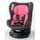 SIEGE AUTO PIVOTANT 360° GRIS ROSE MATELASSE 100%