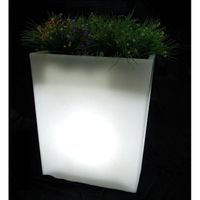 DÉCORATION LUMINEUSE Jardinière lumineuse rectangulaire H70 ampoule E27 DÉCORATION LUMINEUSE Jardinière lumineuse rectangulaire H70 ampoule E27