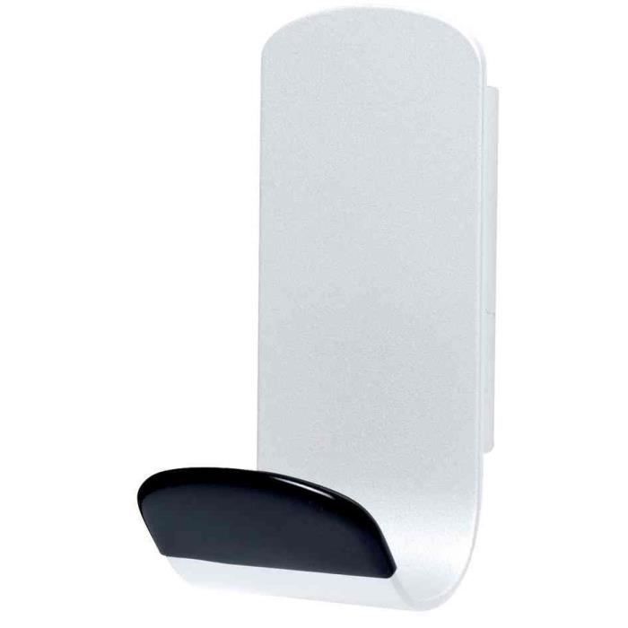 patère magnétique steely 381 capacité 12 kg blanc - achat / vente