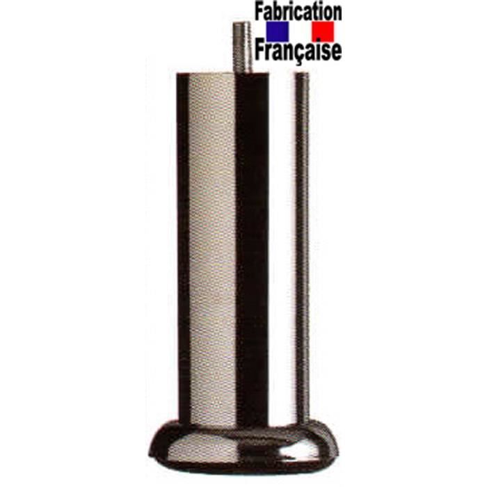 Lot De 4 Pieds De Lit En Inox MARGOT - Hauteur 20 Cm - Diamètre 60 Mm - Fabrication Française