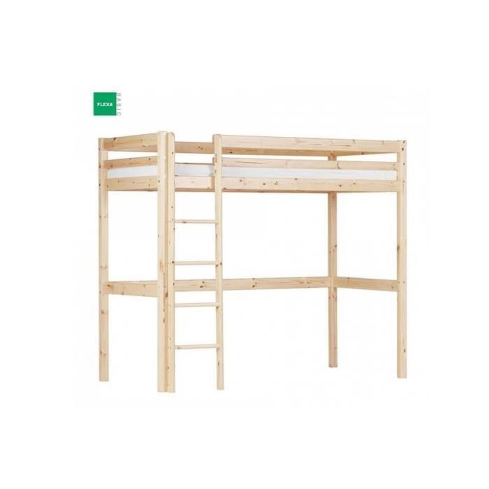 lit mezzanine en pin