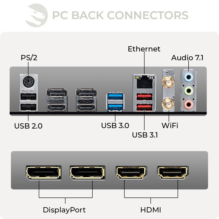 PC Gamer, Intel Pentium, RX580, 1To HDD, 8 Go3