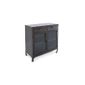 Bar Vintage Vieilli Acier Industriel Achat Vente Meuble Meuble Bar Vintage Vieilli Acier Industriel
