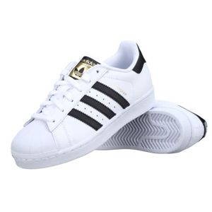 Adidas superstar noir blanc - Achat / Vente pas cher BASKET Basket Adidas Superstar J C77154 Blanc - Noir