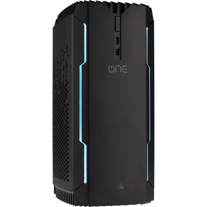 Unité Centrale Gamer - CORSAIR One Pro - Core i7-8700K - 16Go de RAM - Stockage 2To HDD + 480Go SSD - GTX 1080 Ti 11Go - Windows 10