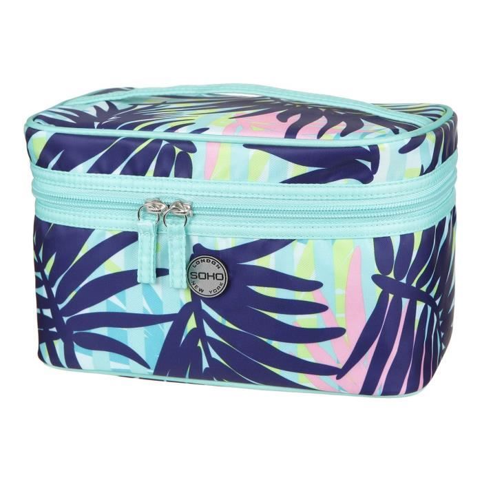SOHO DE BABYLISS Trousse à maquillage - motif tropique