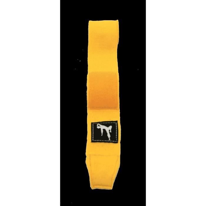 TUNTURI Bandages de boxe Bruce Lee - Conforme à la main - Jaune