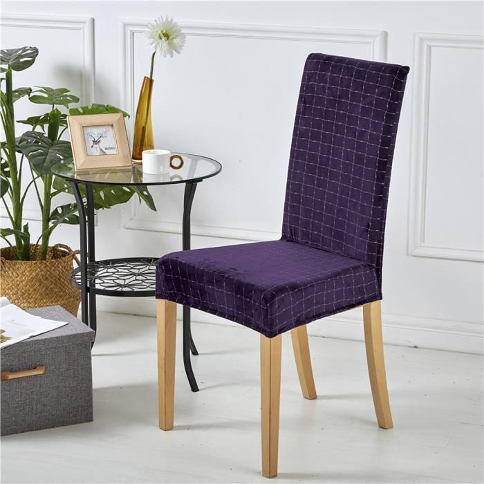 Élastique Siège Chaise Tempsa Housse Extensible Manger Salle Tabouret Voilet À yOvNn0m8w