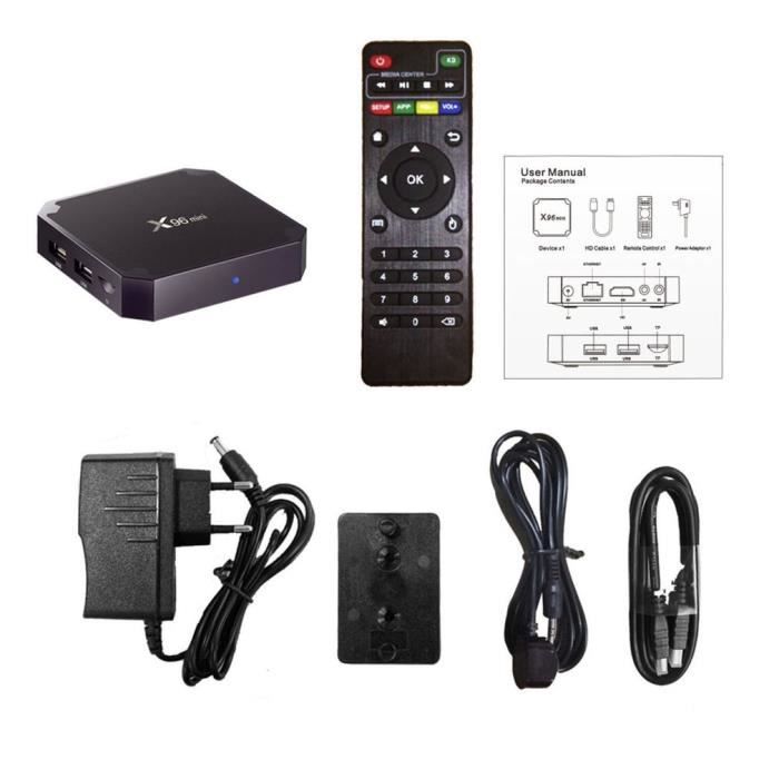 Android Mini X96 TV Box Amlogic S905W quad-core3