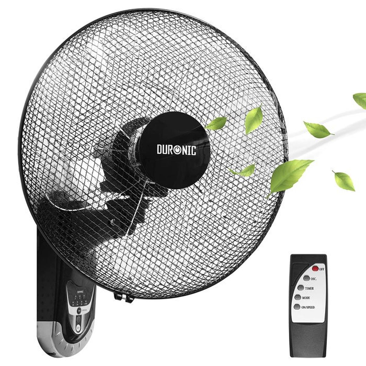 Tnfeeon Ventilateur Oscillant Portable Mini Bear avec Veilleuse et